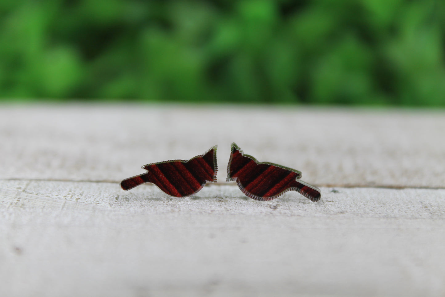 Cardinal Stud Earrings