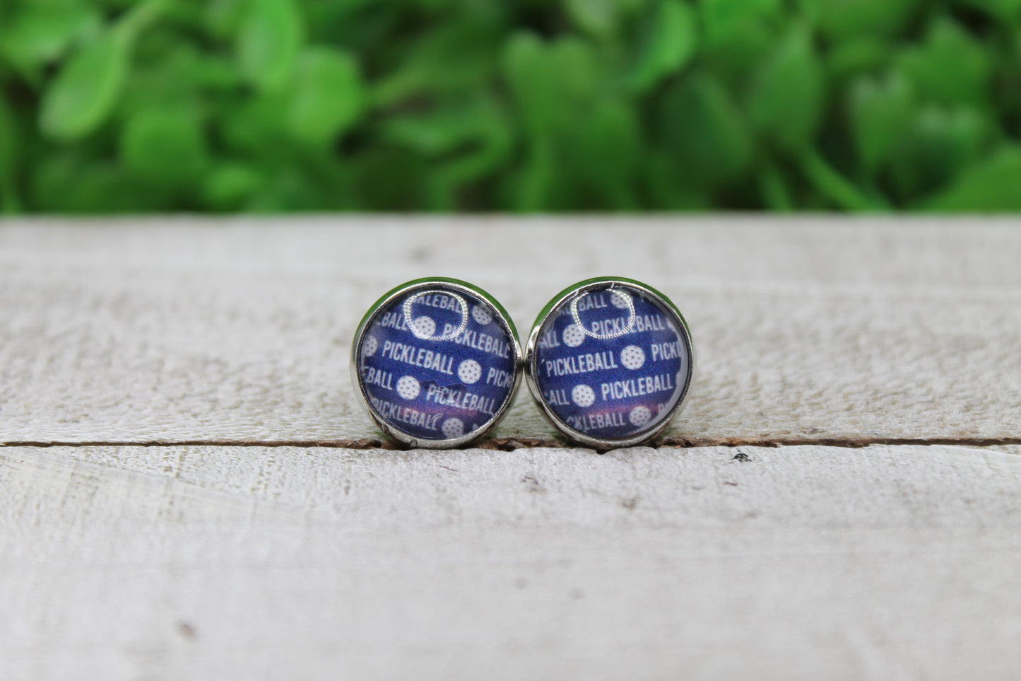 Pickleball Stud Earrings