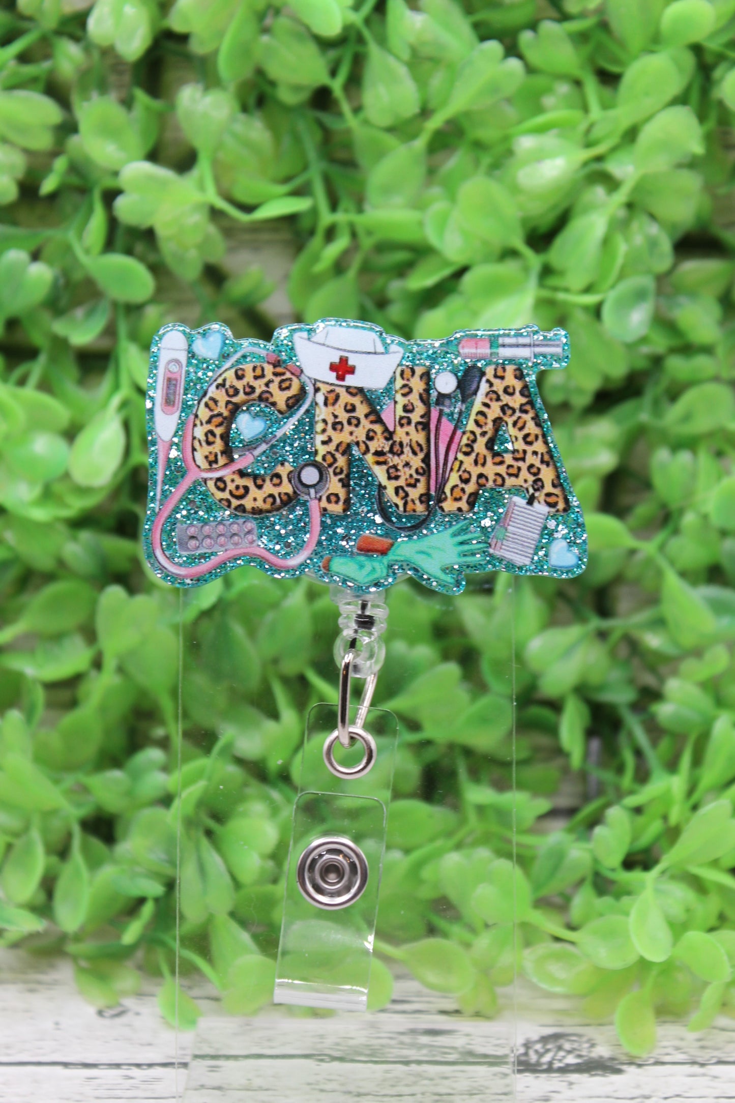 CNA Leopard on Blue Badge Reel