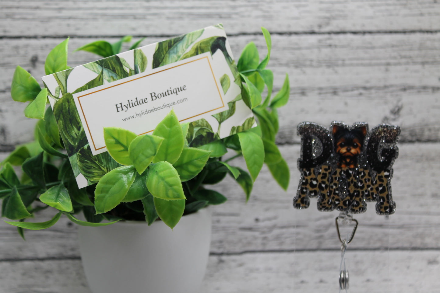 Dog Mom Badge Reel