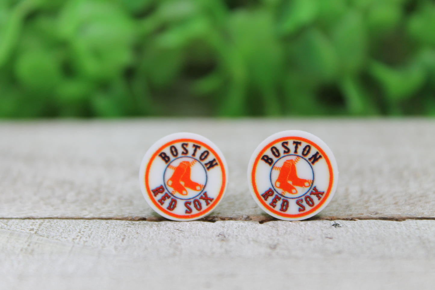 Boston Red Sox Stud Earrings
