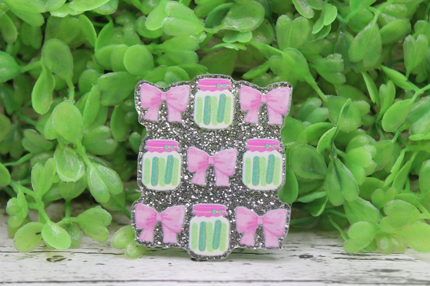 Pickles and Pink Bows Badge Reel
