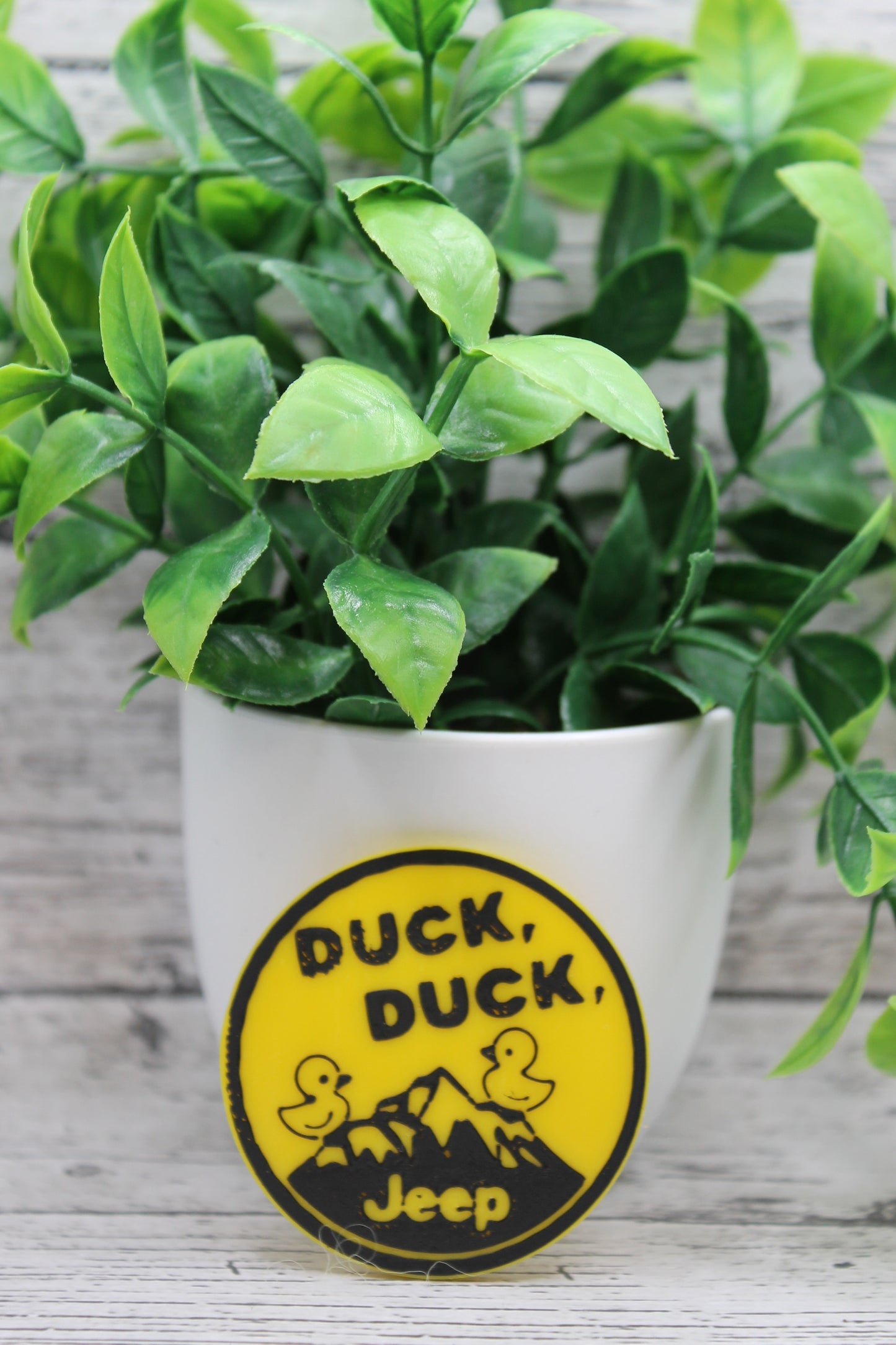 Duck Duck Jeep 3D Badge Reel