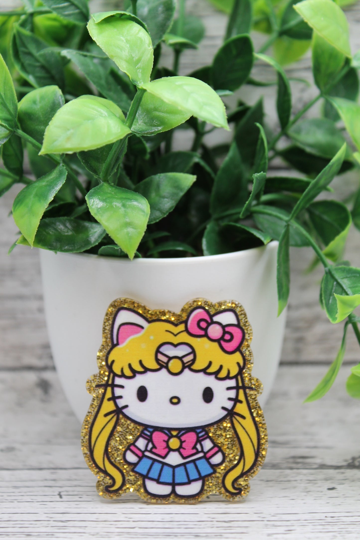 Superhero Cat Badge Reel