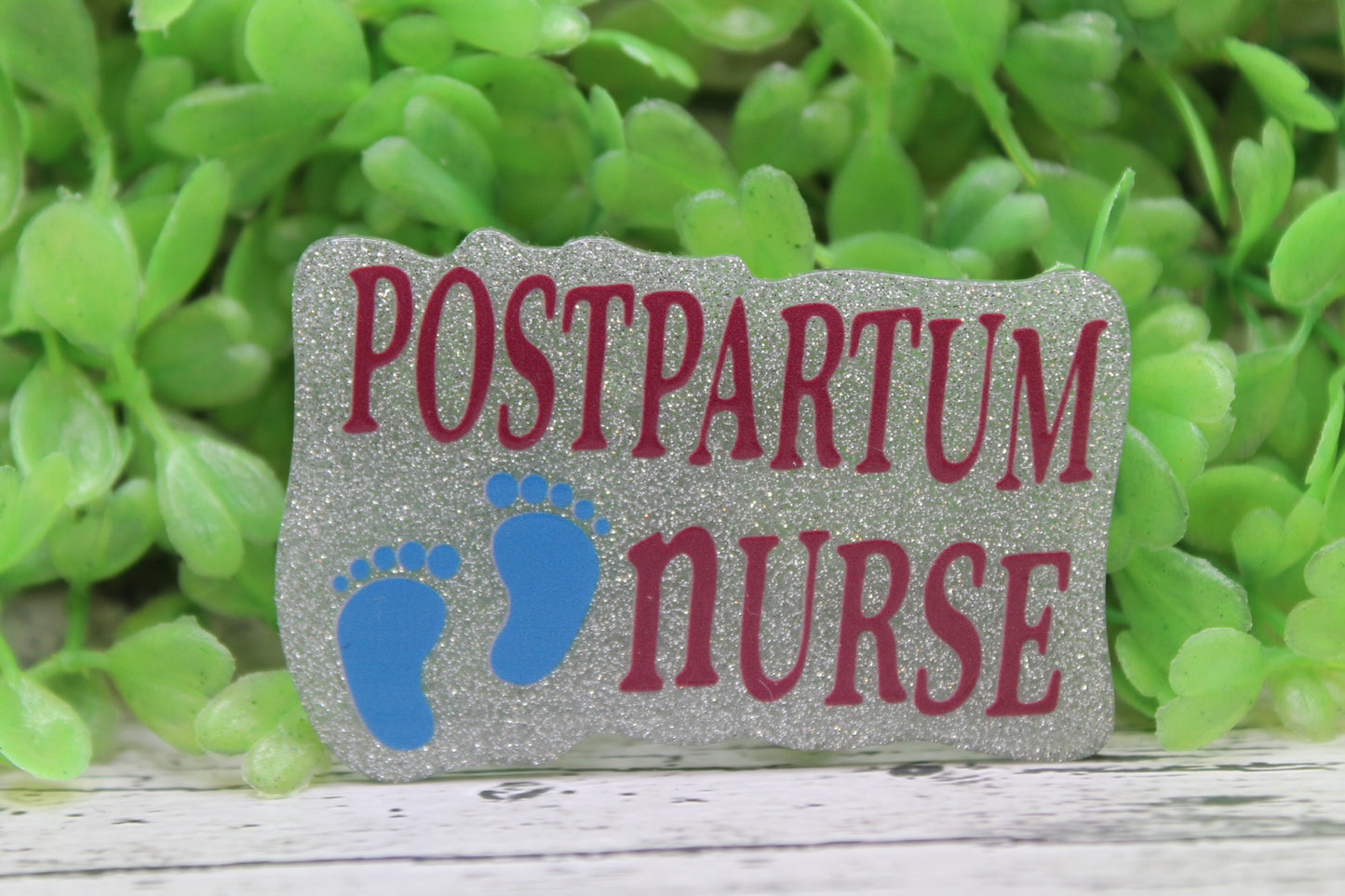 Postpartum Nurse Badge Reel