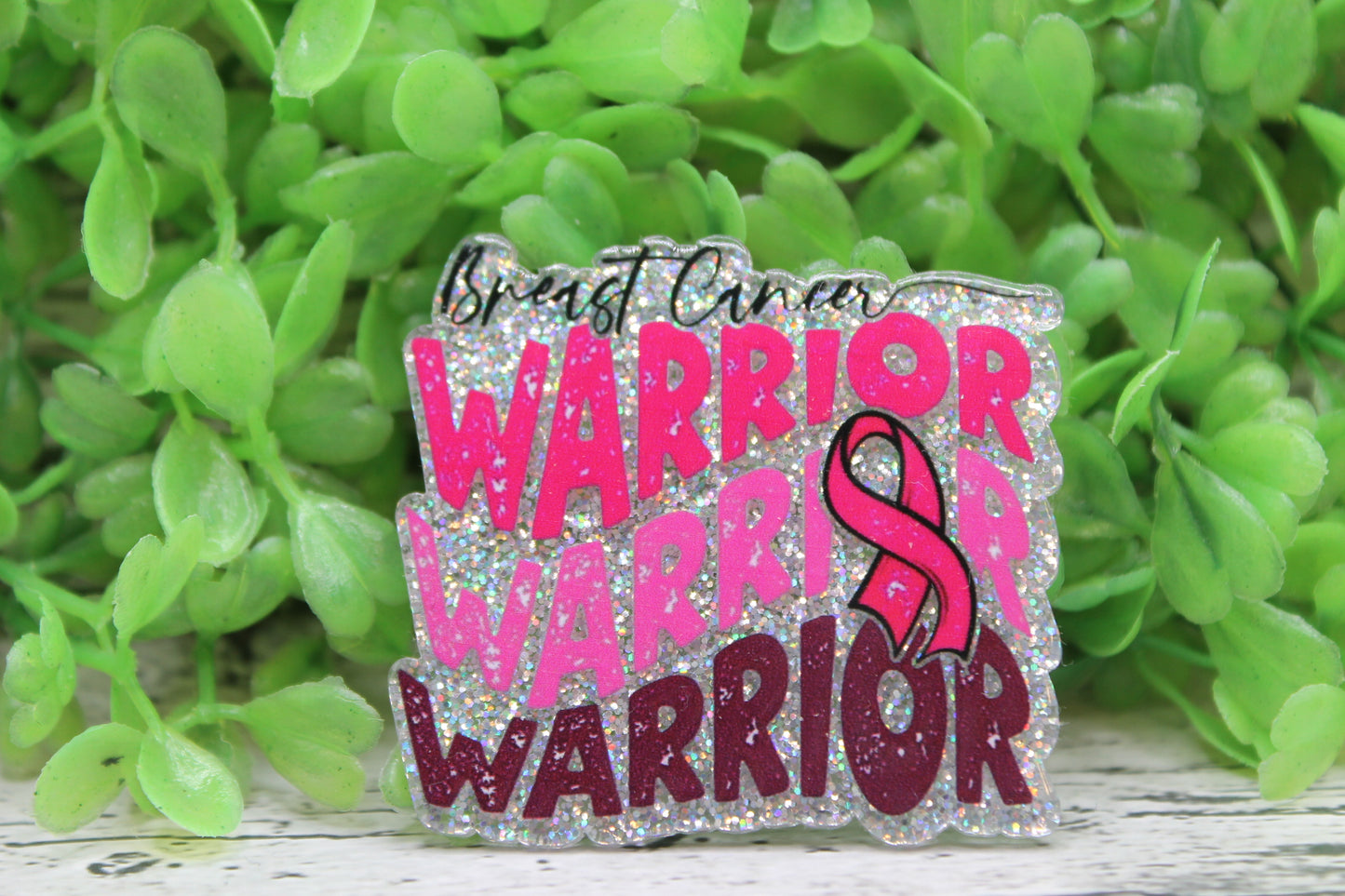 Breast Cancer WARRIOR Badge Reel