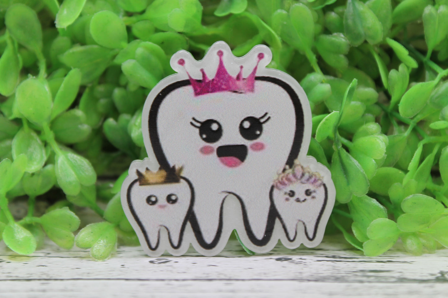 Tooth Trio Badge Reel