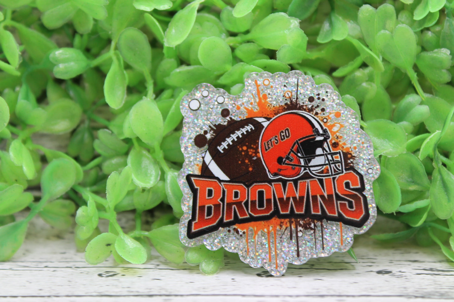 Browns Football Splatter Badge Reel
