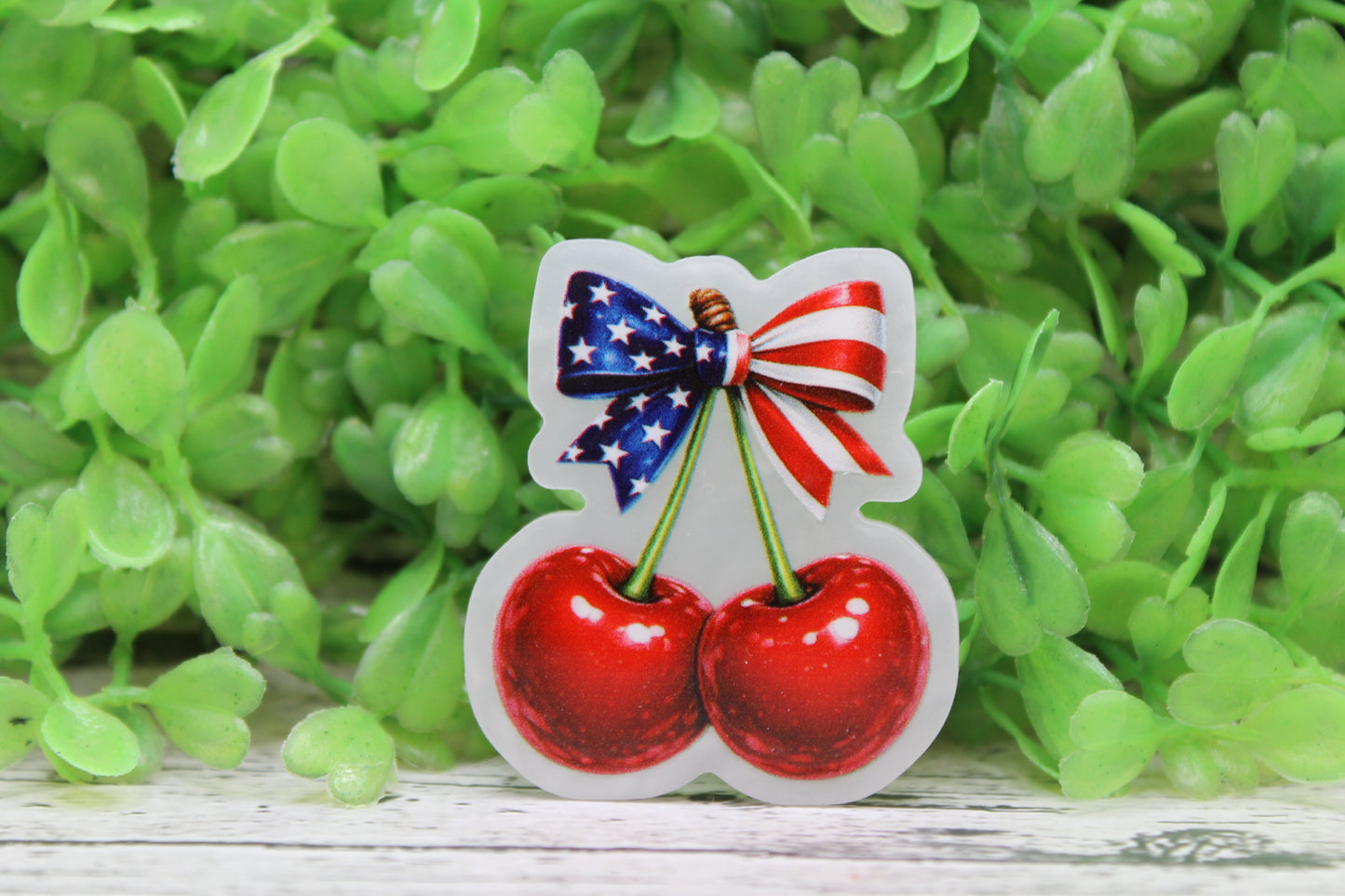 Patriotic Cherries Badge Reel