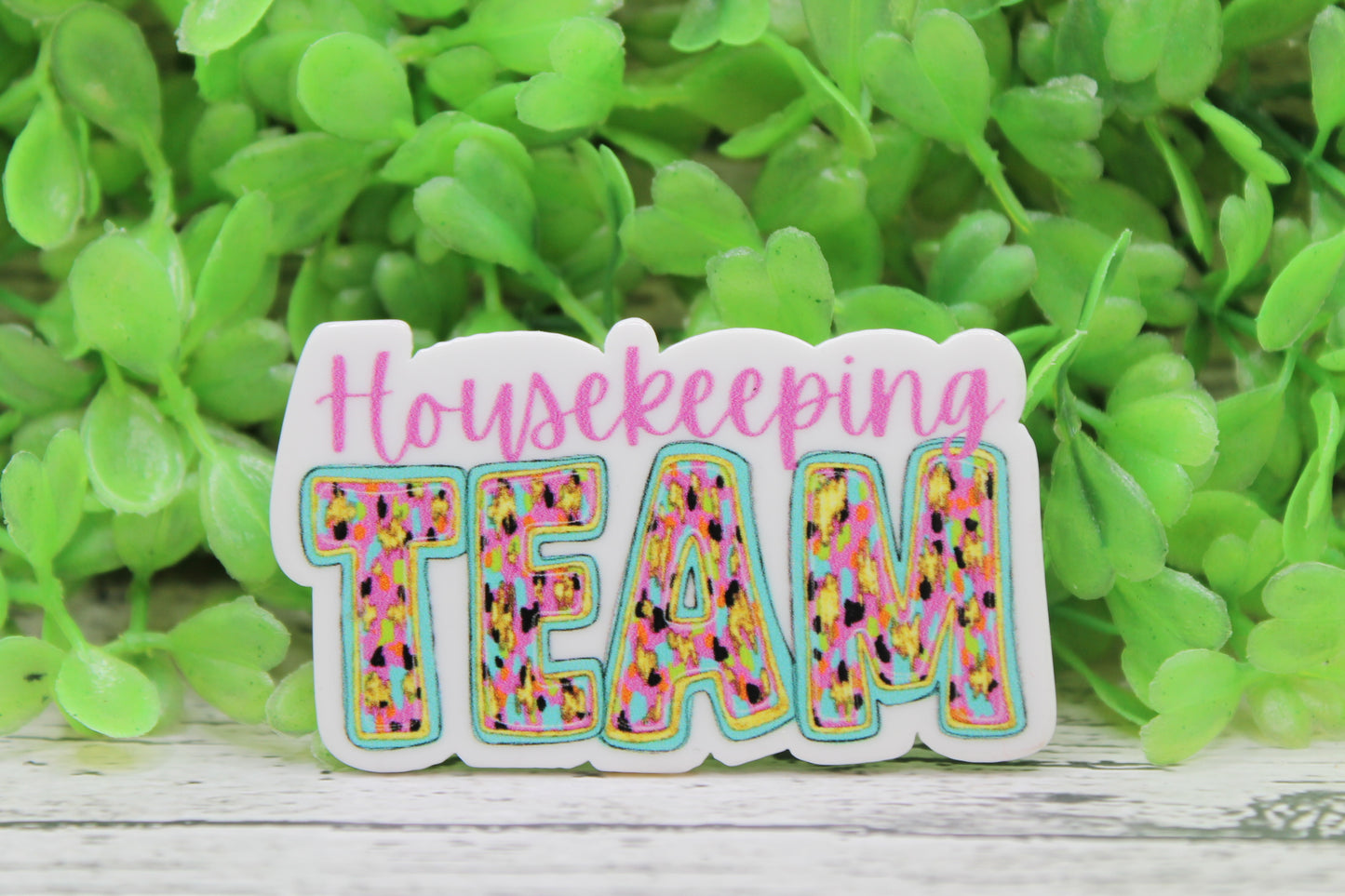Housekeeping TEAM Badge Reel