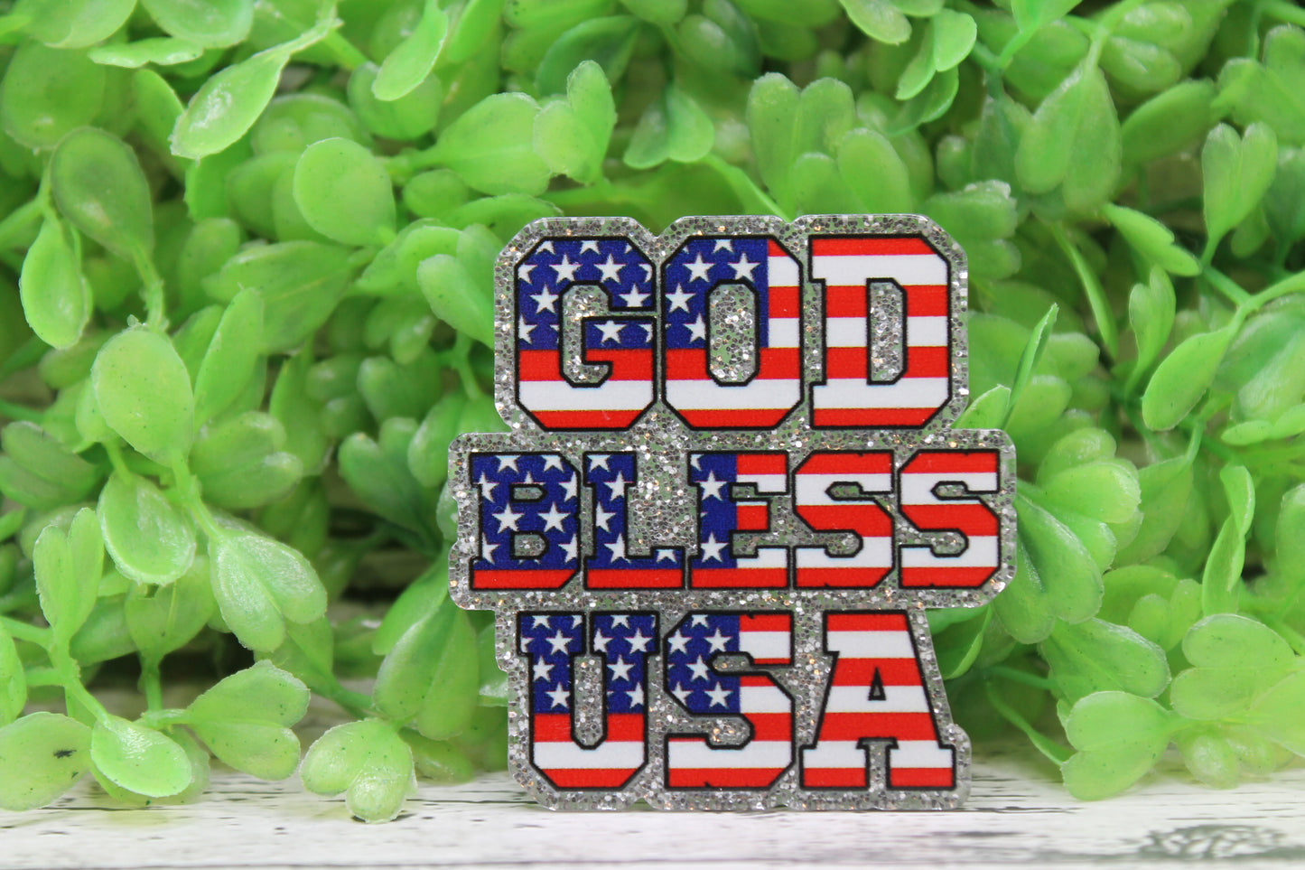 God Bless USA Badge Reel