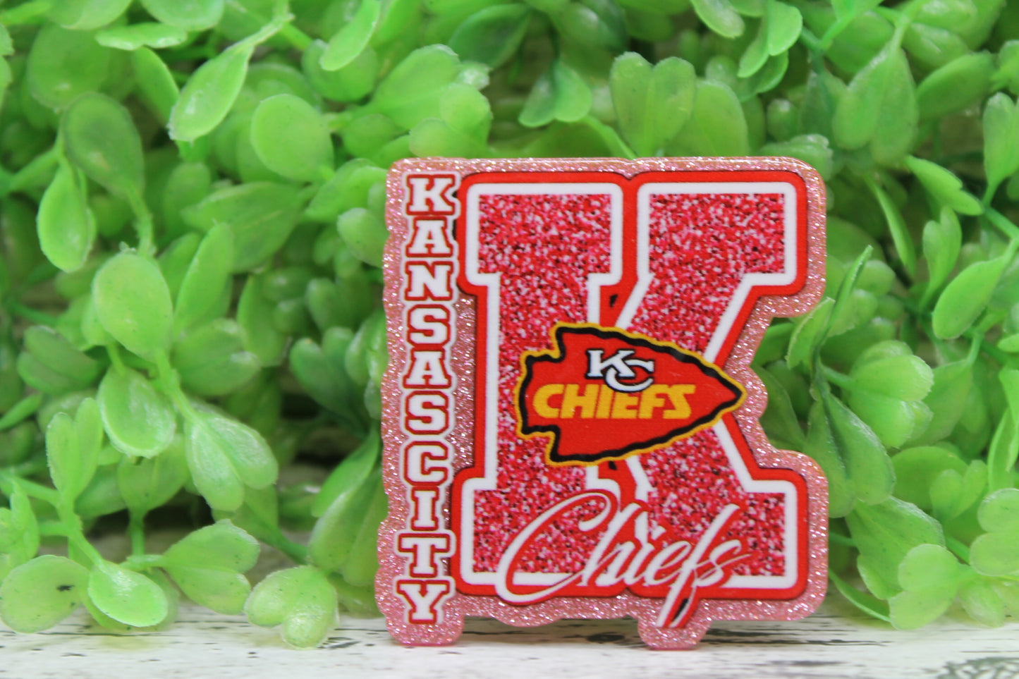KC Chiefs 'K' Football Badge Reel