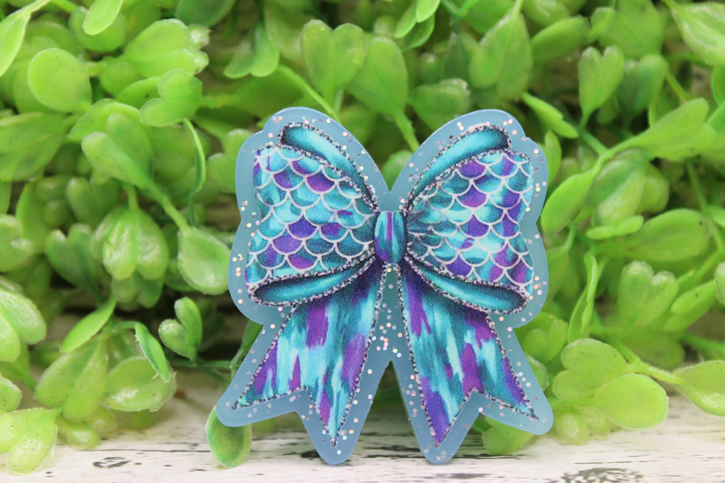 Mermaid Bow Badge Reel