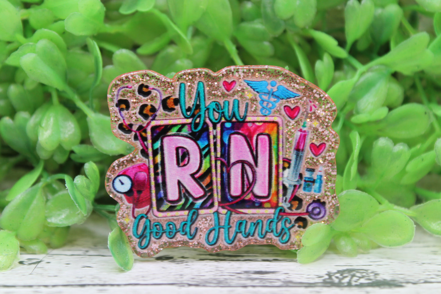 You RN in Good Hands Badge Reel
