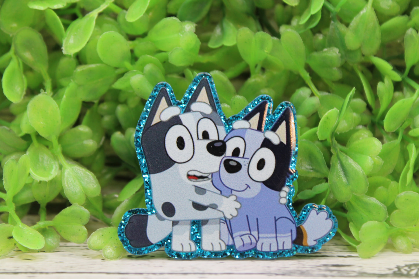 Bluey & Dad Badge Reel