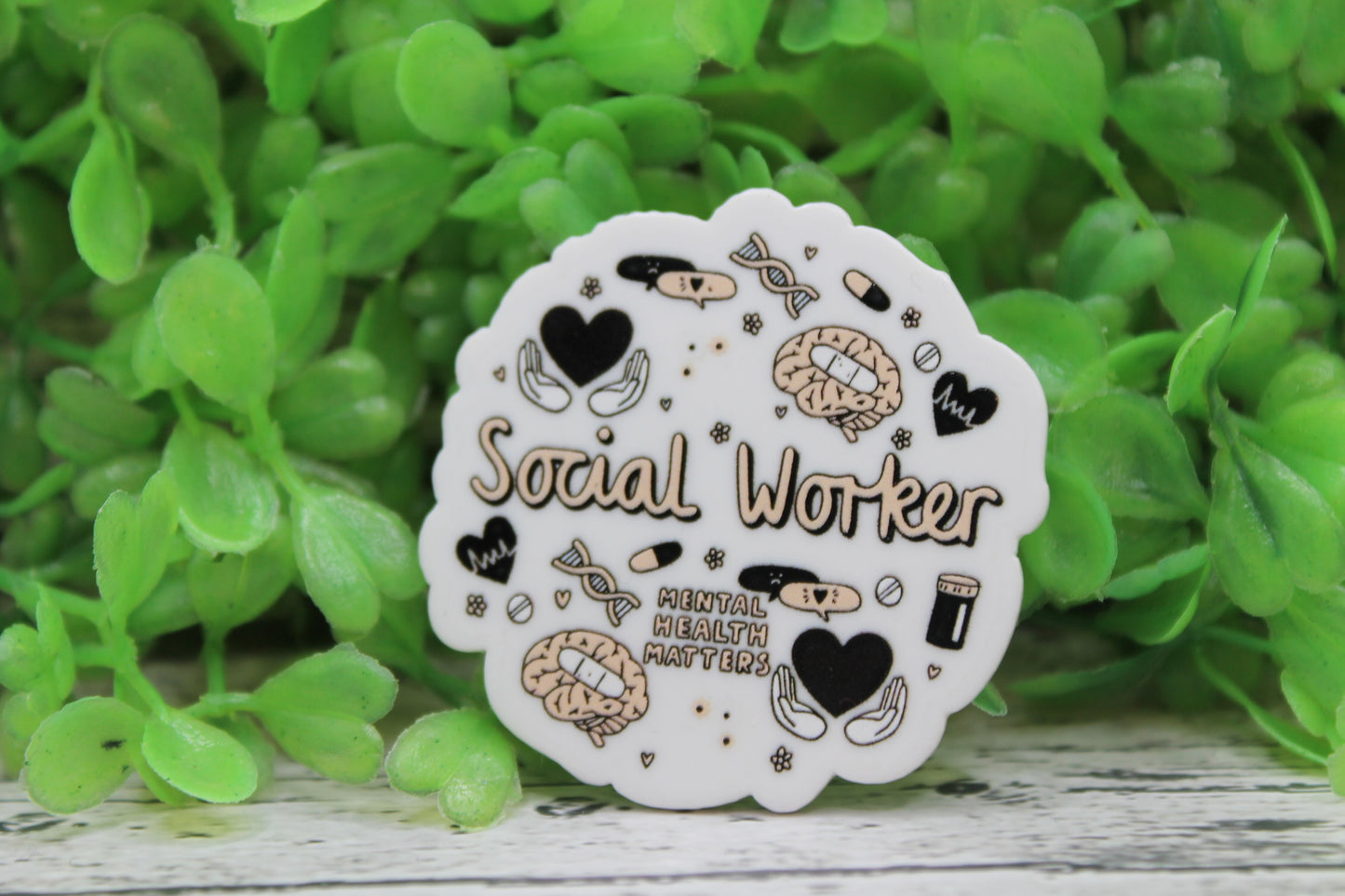 Social Worker Collage Badge Reel
