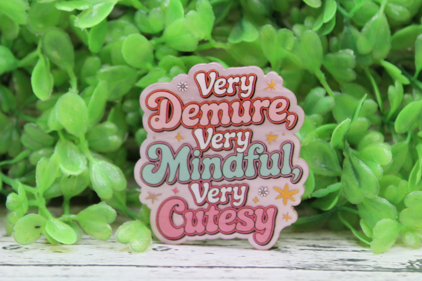 Very Demure Badge Reel