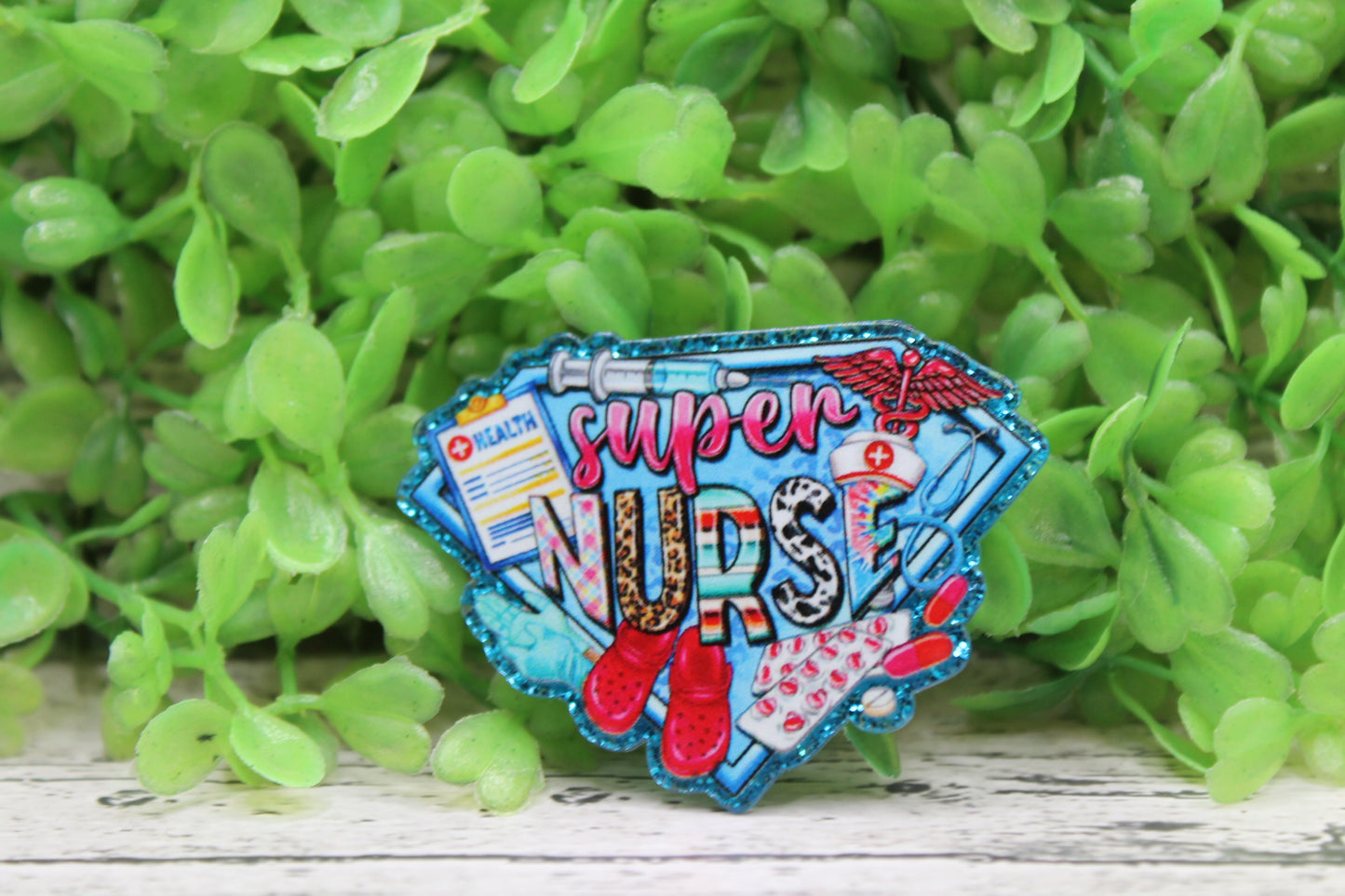 Super Nurse Badge Reel