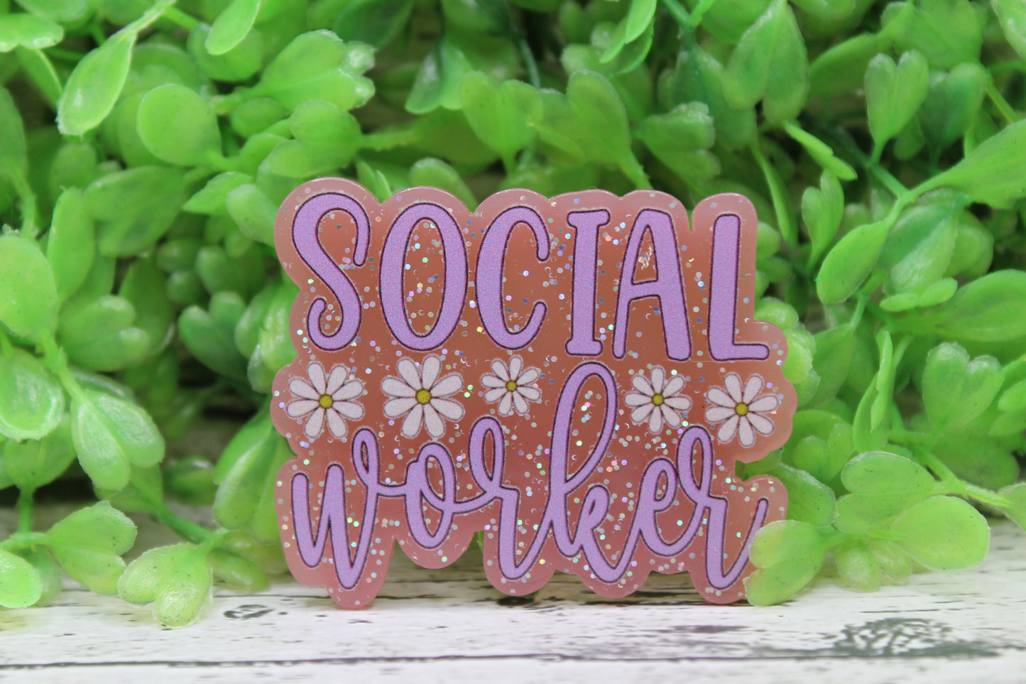 Social Worker on Pink Badge Reel