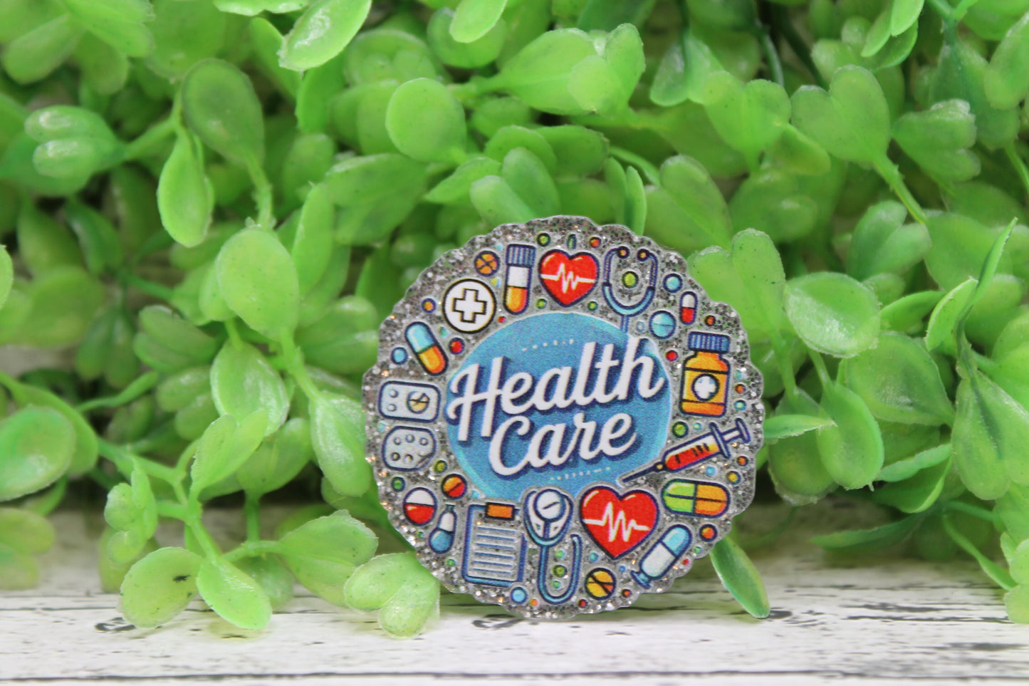 Healthcare Circle Badge Reel