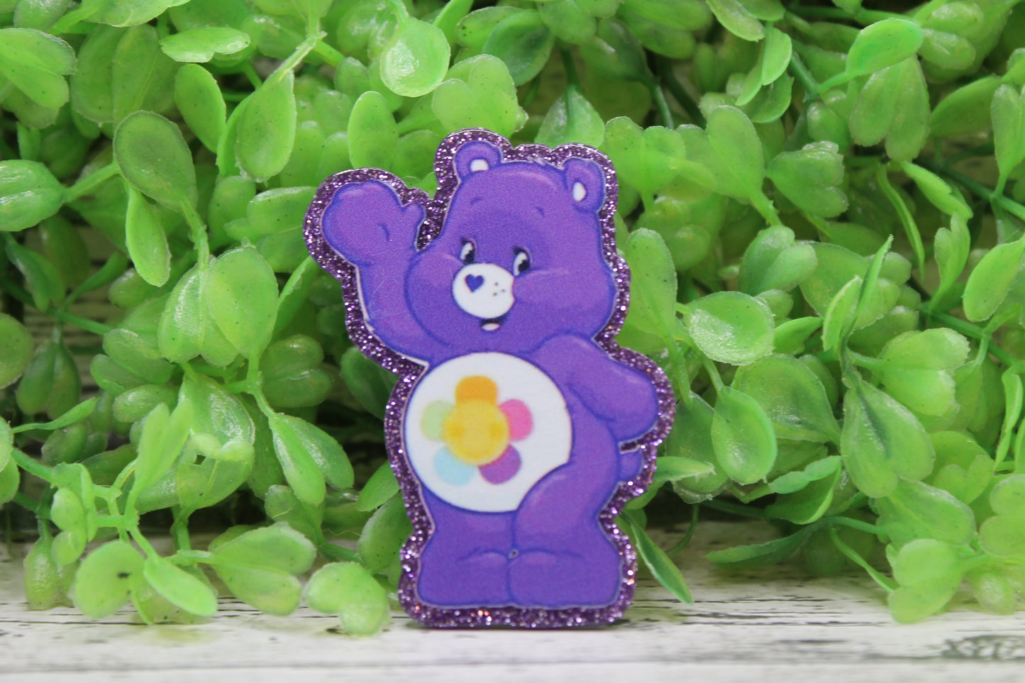 Purple Bear Badge Reel