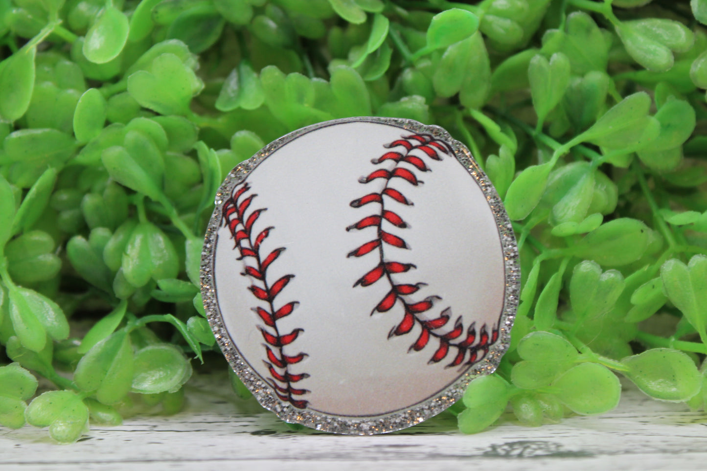 Baseball Badge Reel