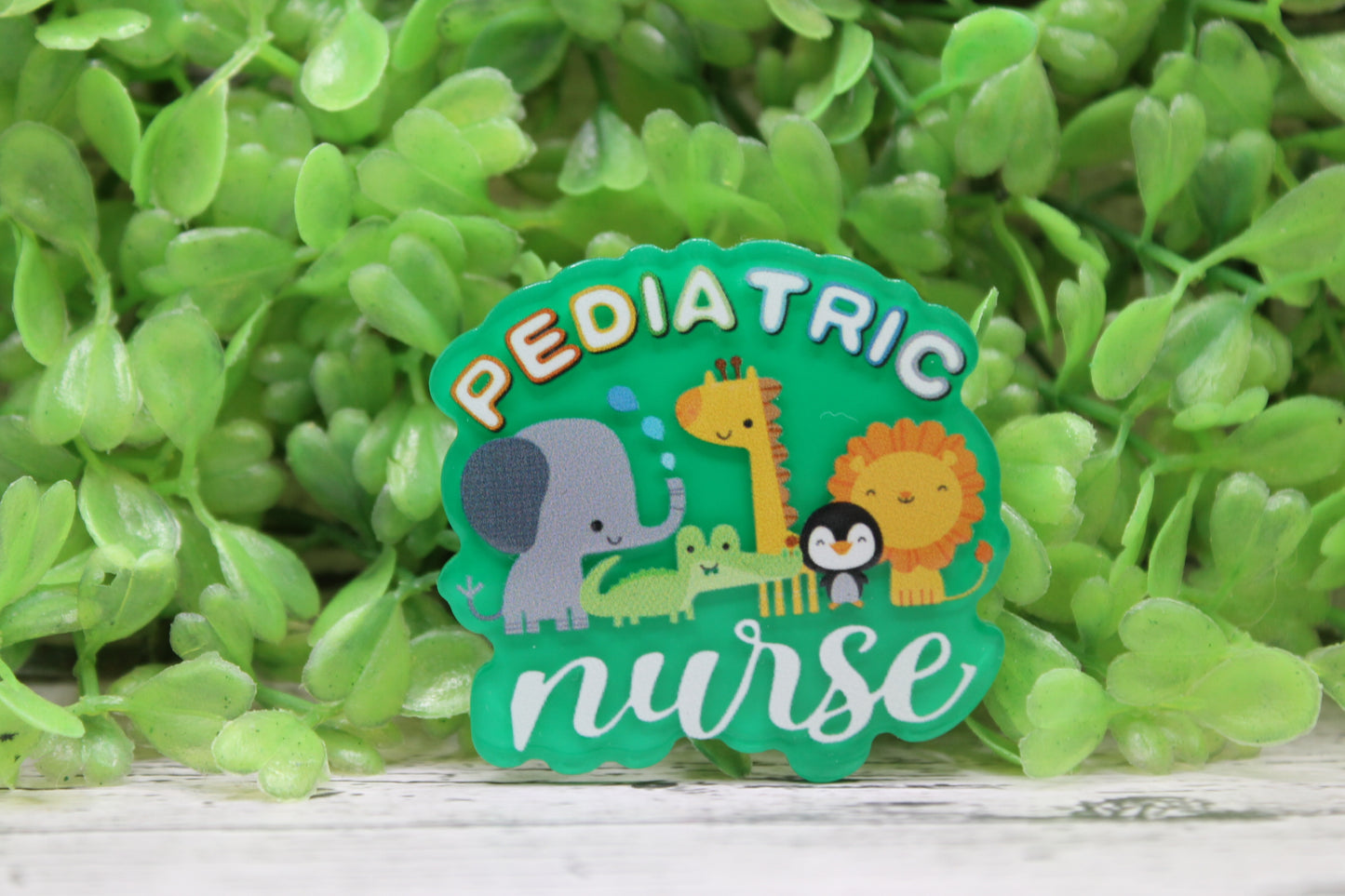 Pediatric Nurse Badge Reel