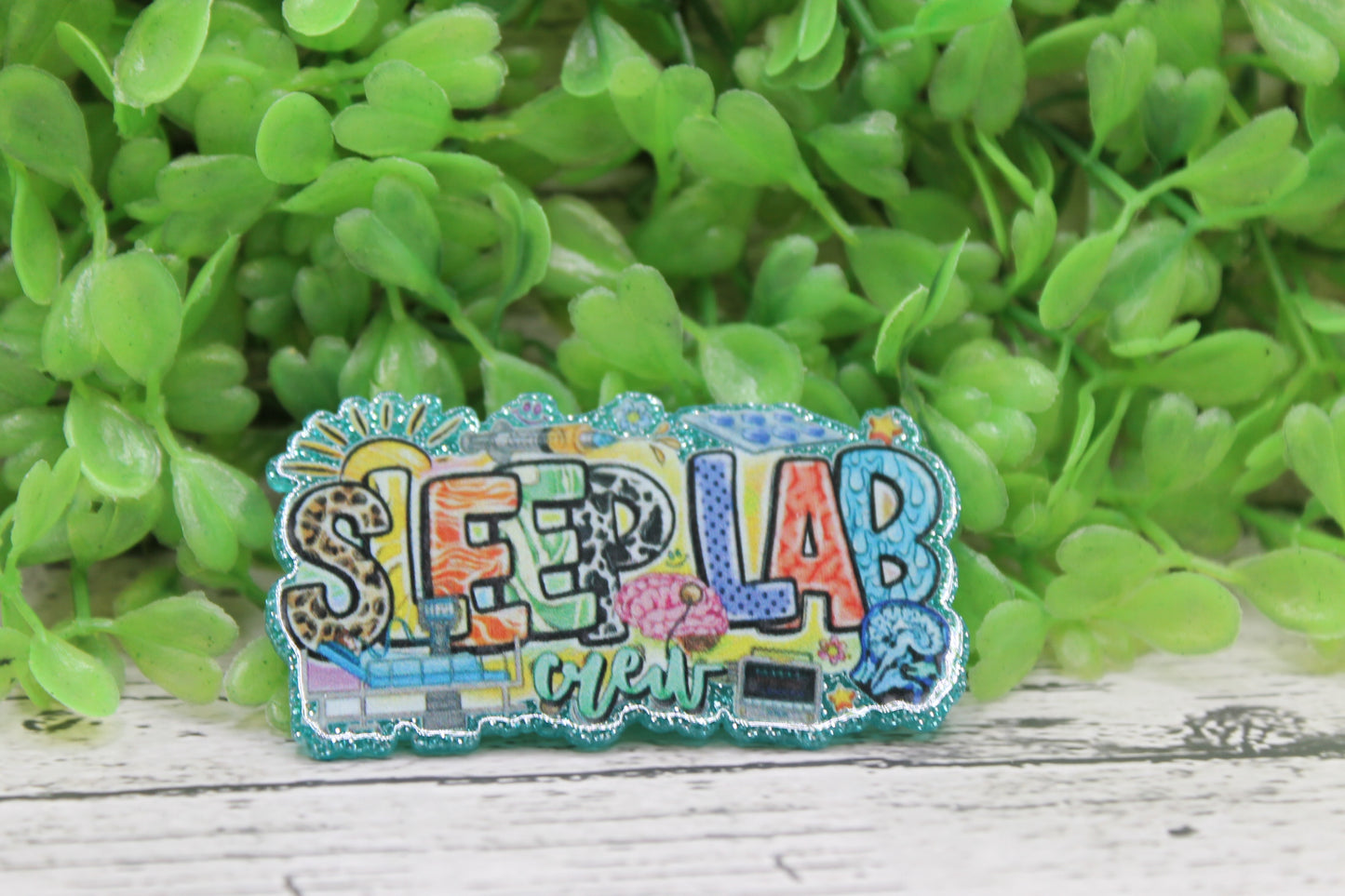 SLEEP LAB Badge Reel