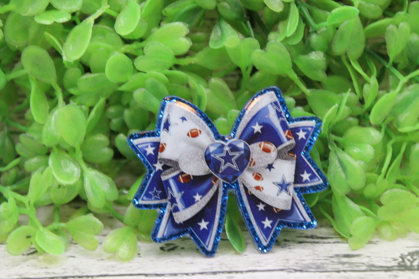 Dallas Cowboys Football Bow Badge Reel