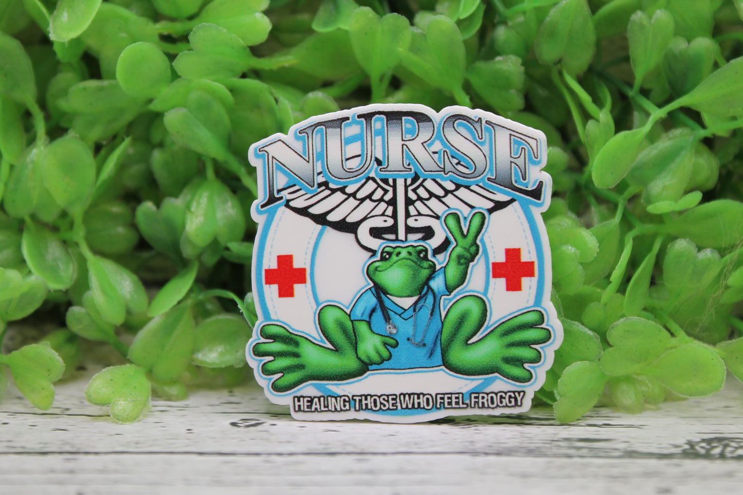 NURSE Healing Those Who Feel Froggy Badge Reel