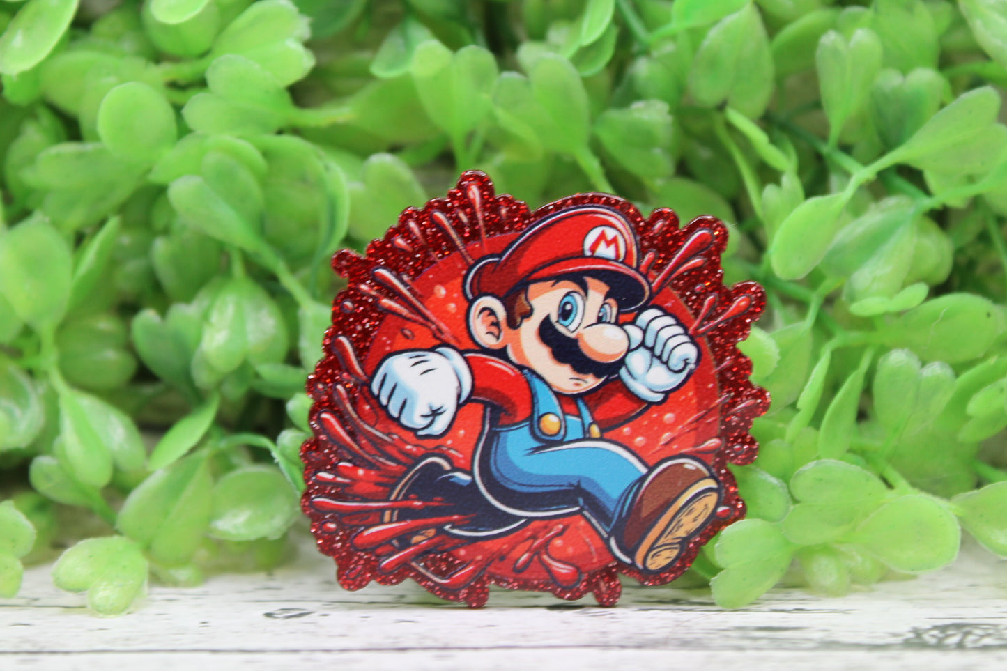 Splatter Mario Badge Reel