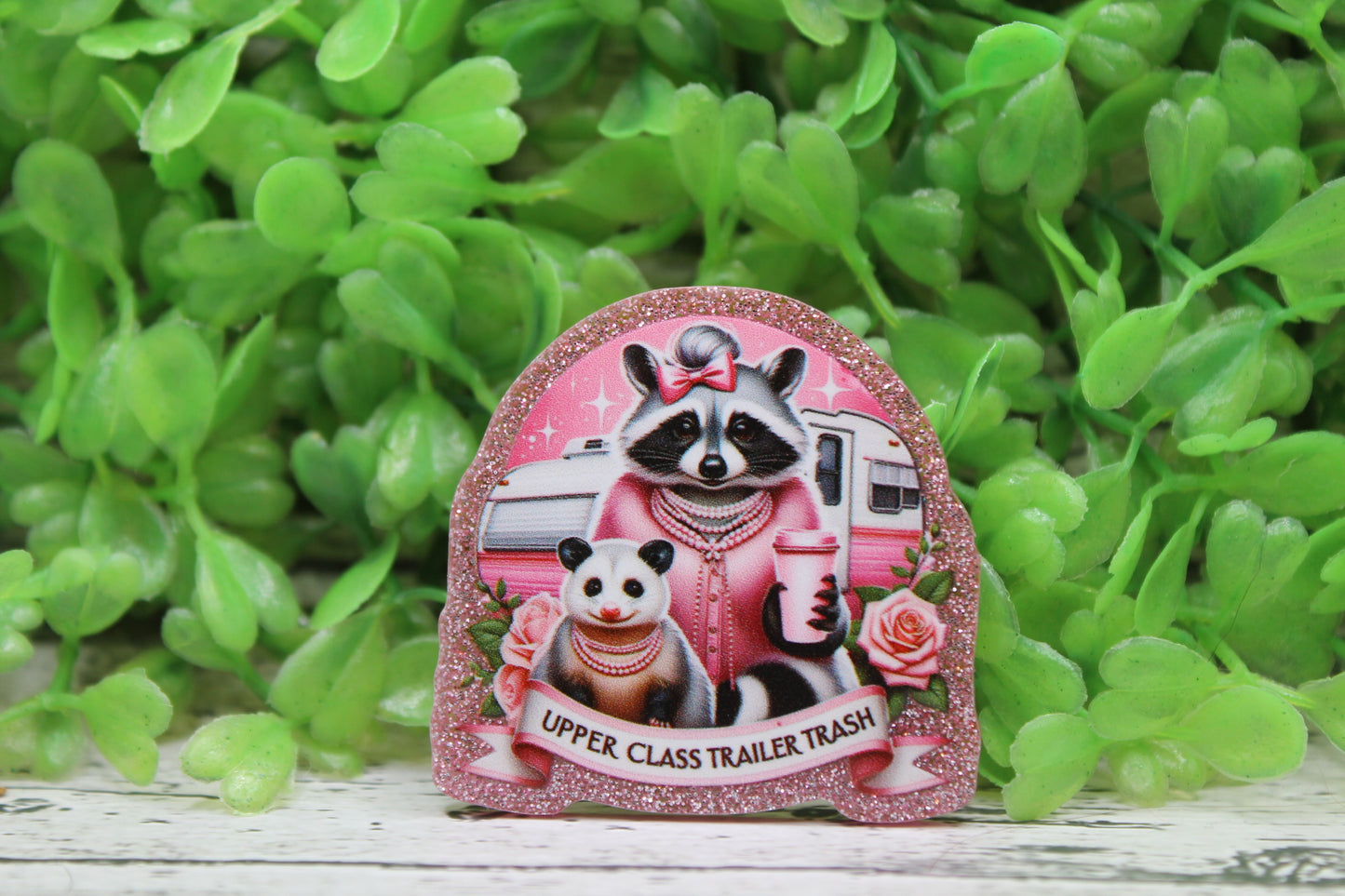 Upper Class Trailer Trash Badge Reel