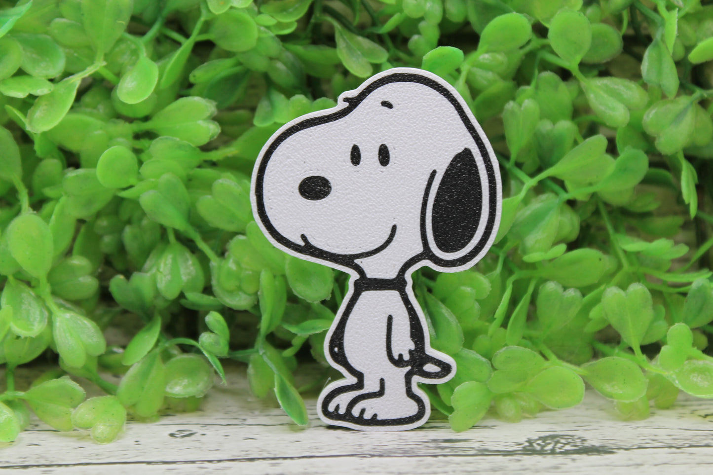 White Dog Badge Reel