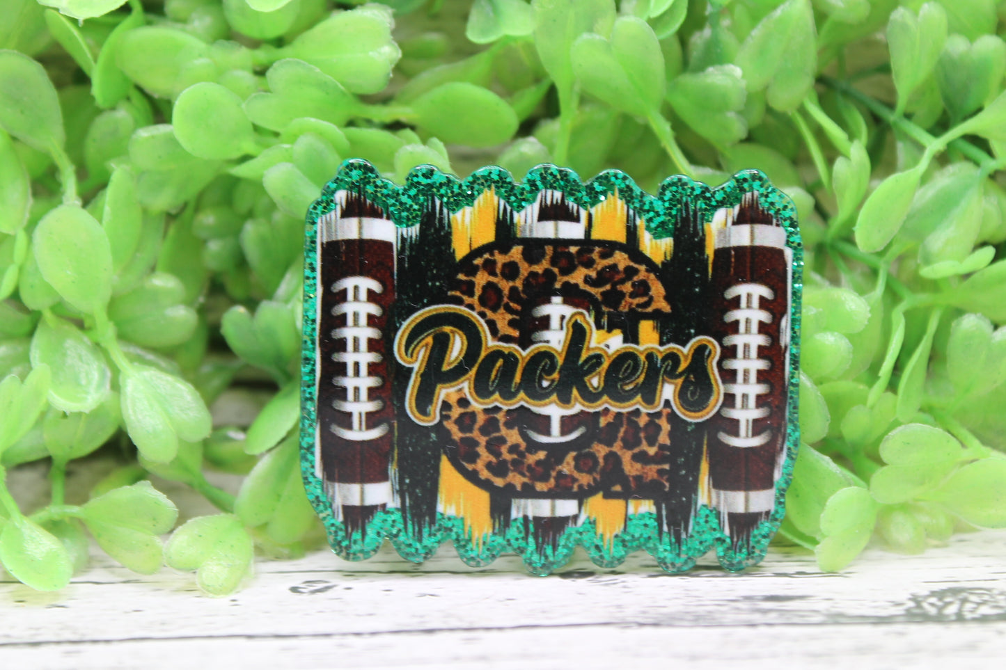 Packers Brushstrokes Badge Reel