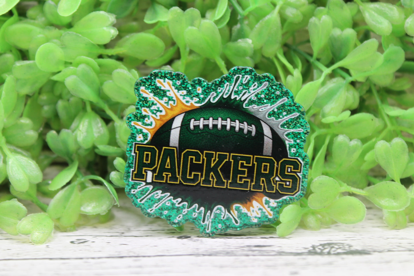 Packers Football Splatter Badge Reel