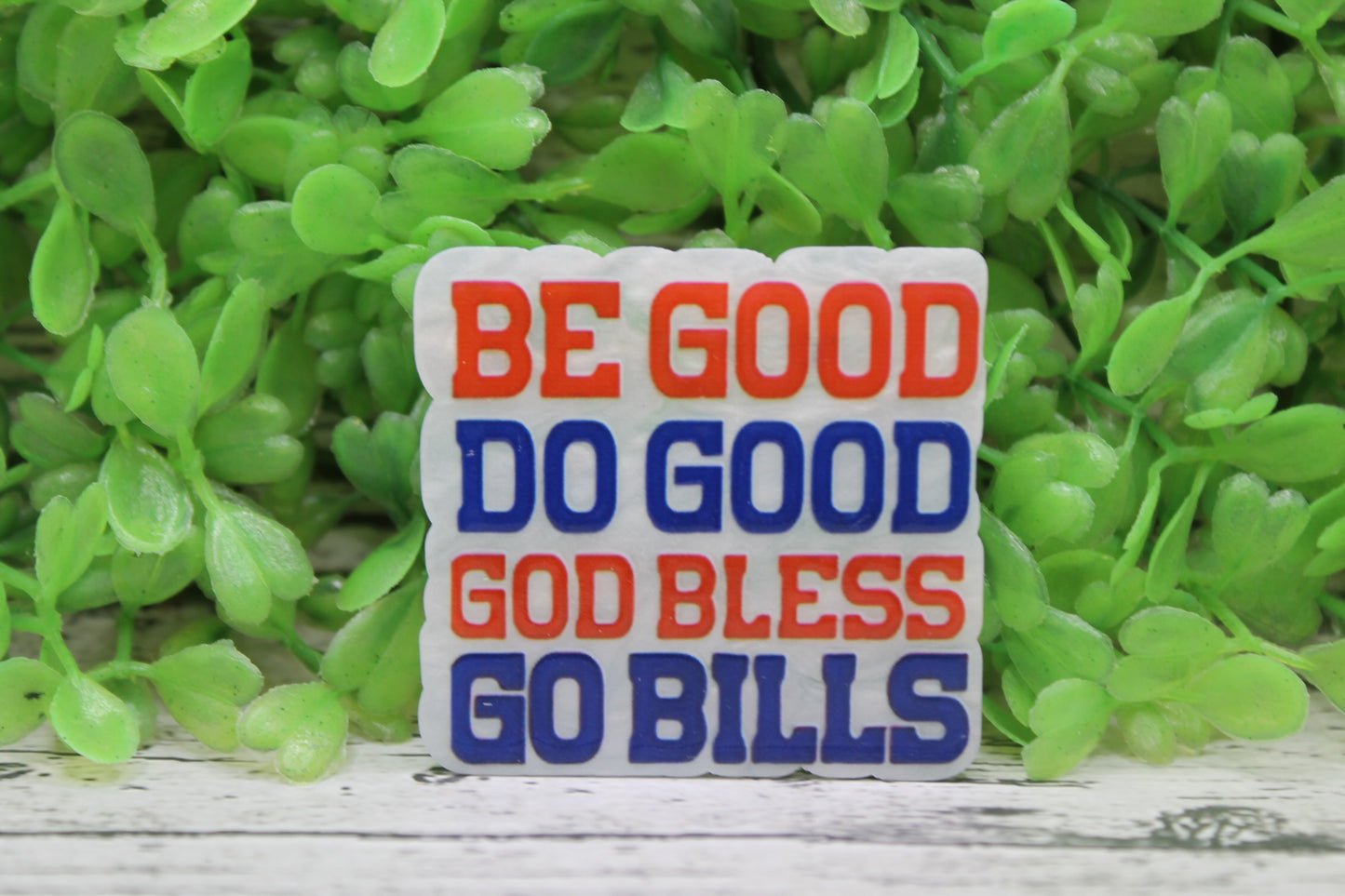 God Bless Go Bills Football Badge Reel