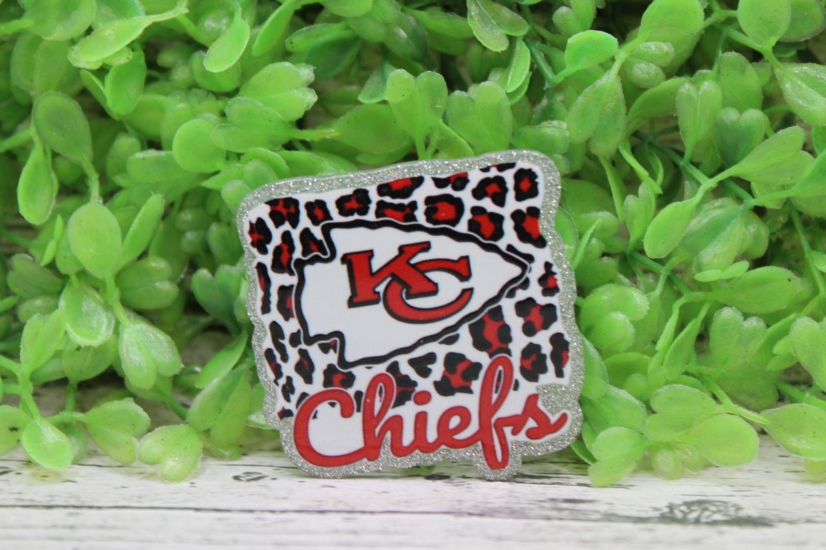 KC Chiefs Football Leopard Badge Reel