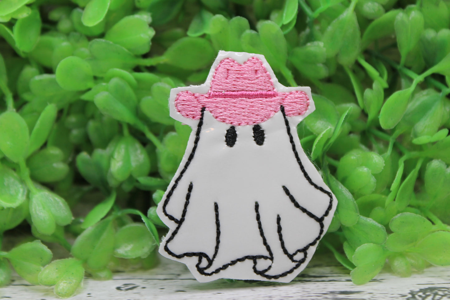 Western Ghost Fabric Badge Reel