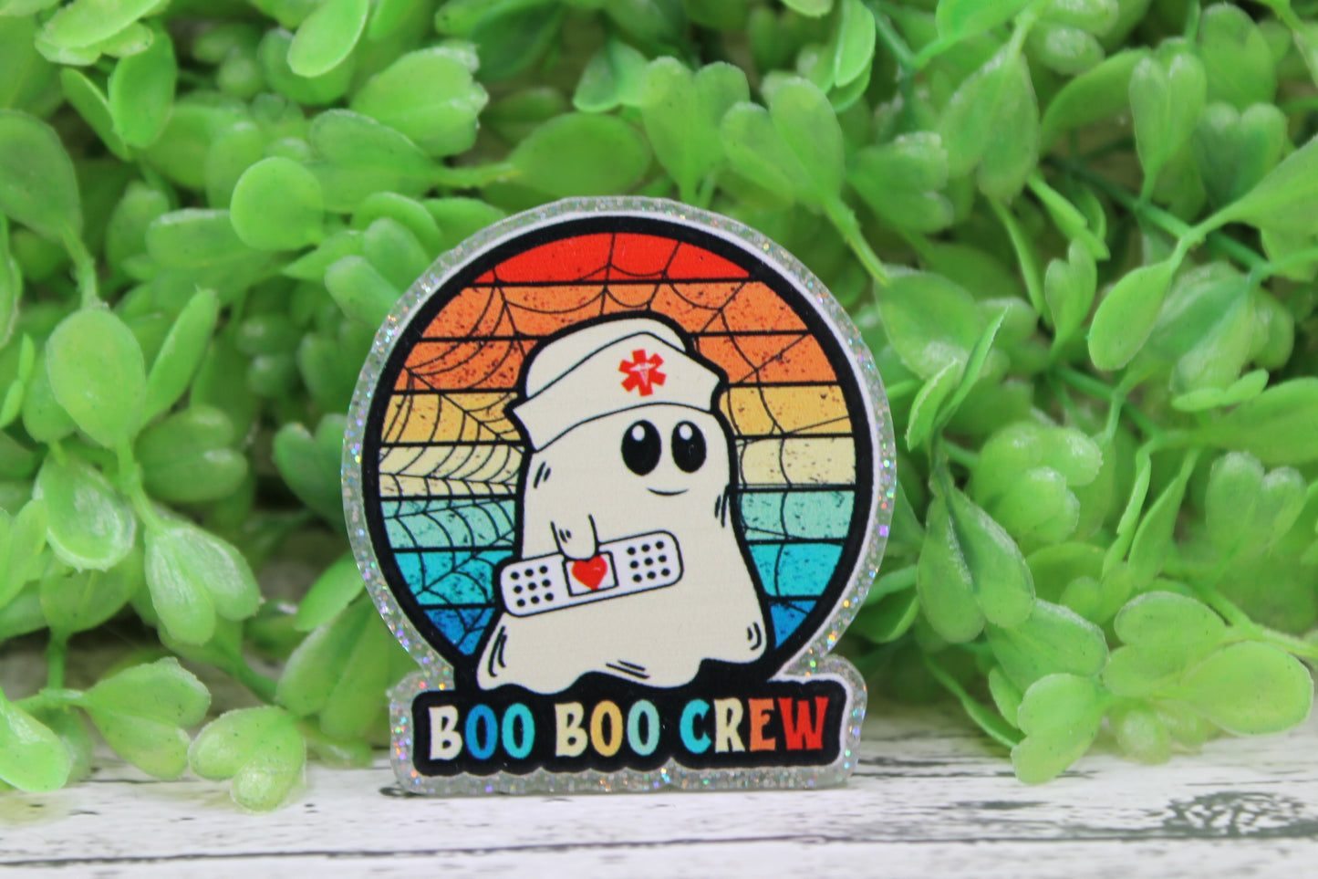 Boo Boo Crew Retro Badge Reel