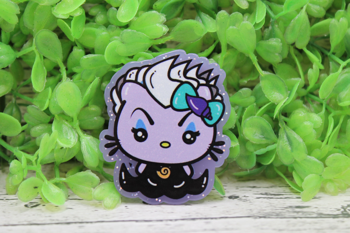 Evil Cat Badge Reel
