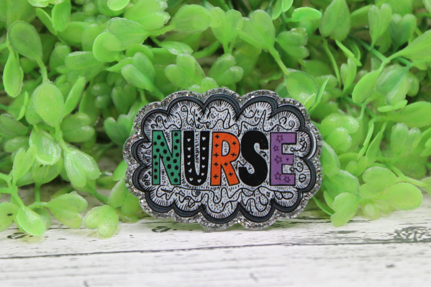 NURSE Halloween Badge Reel