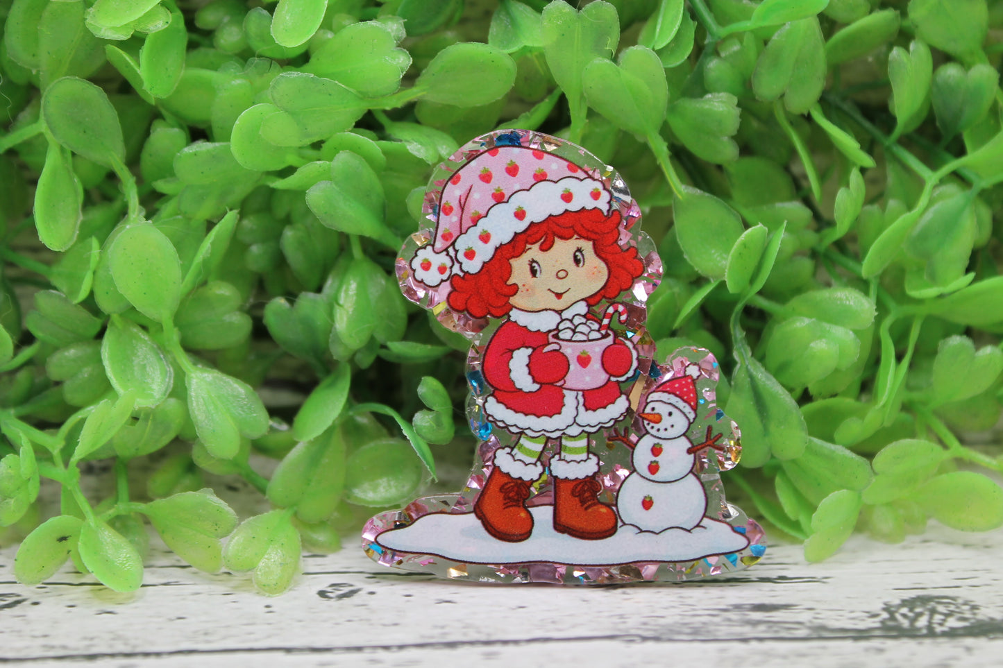 Miss Shortcake Winter Badge Reel