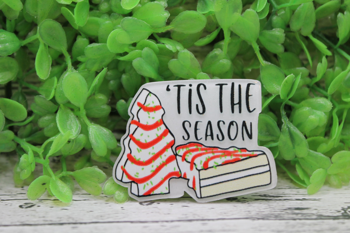 Tis The Season Snack Cake Badge Reel