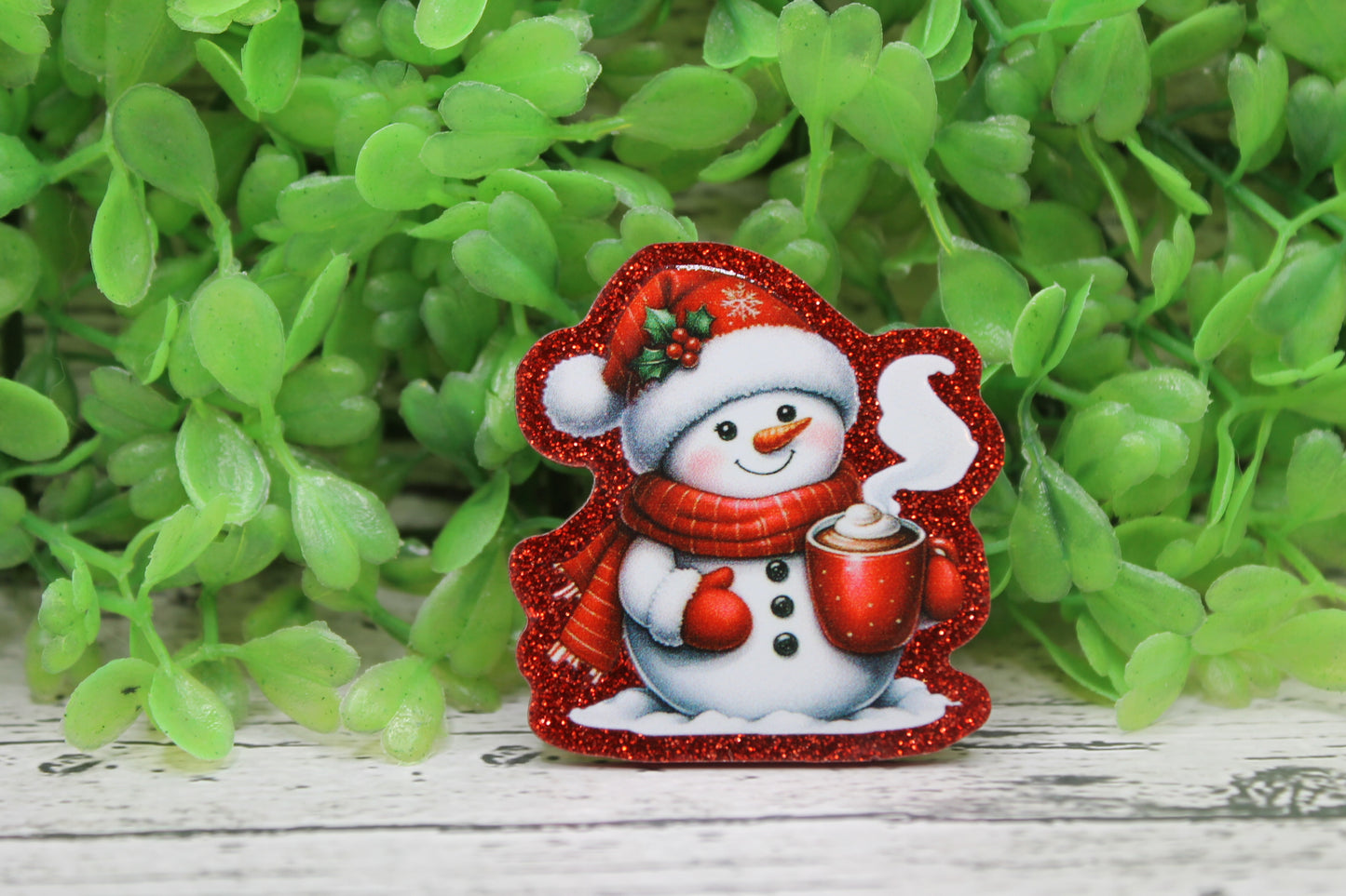 Snowman Badge Reel