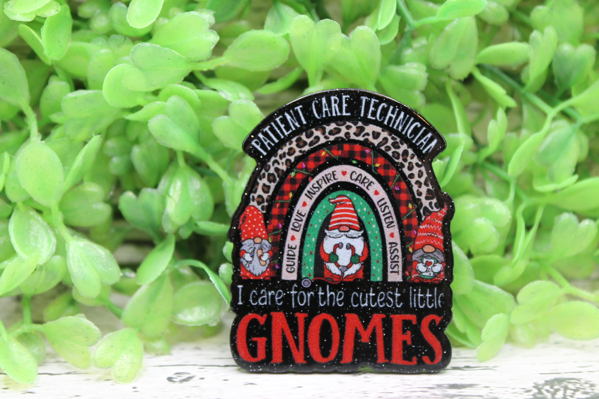 PCT - I Care For the Cutest Little Gnomes Badge Reel