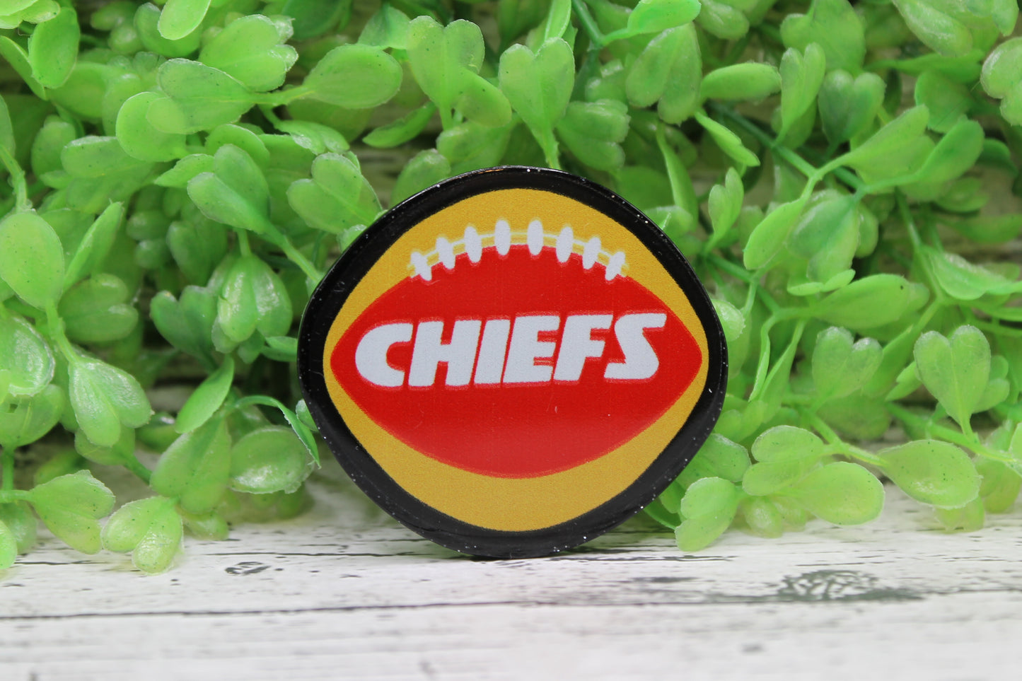 KC Chiefs Retro Football Badge Reel
