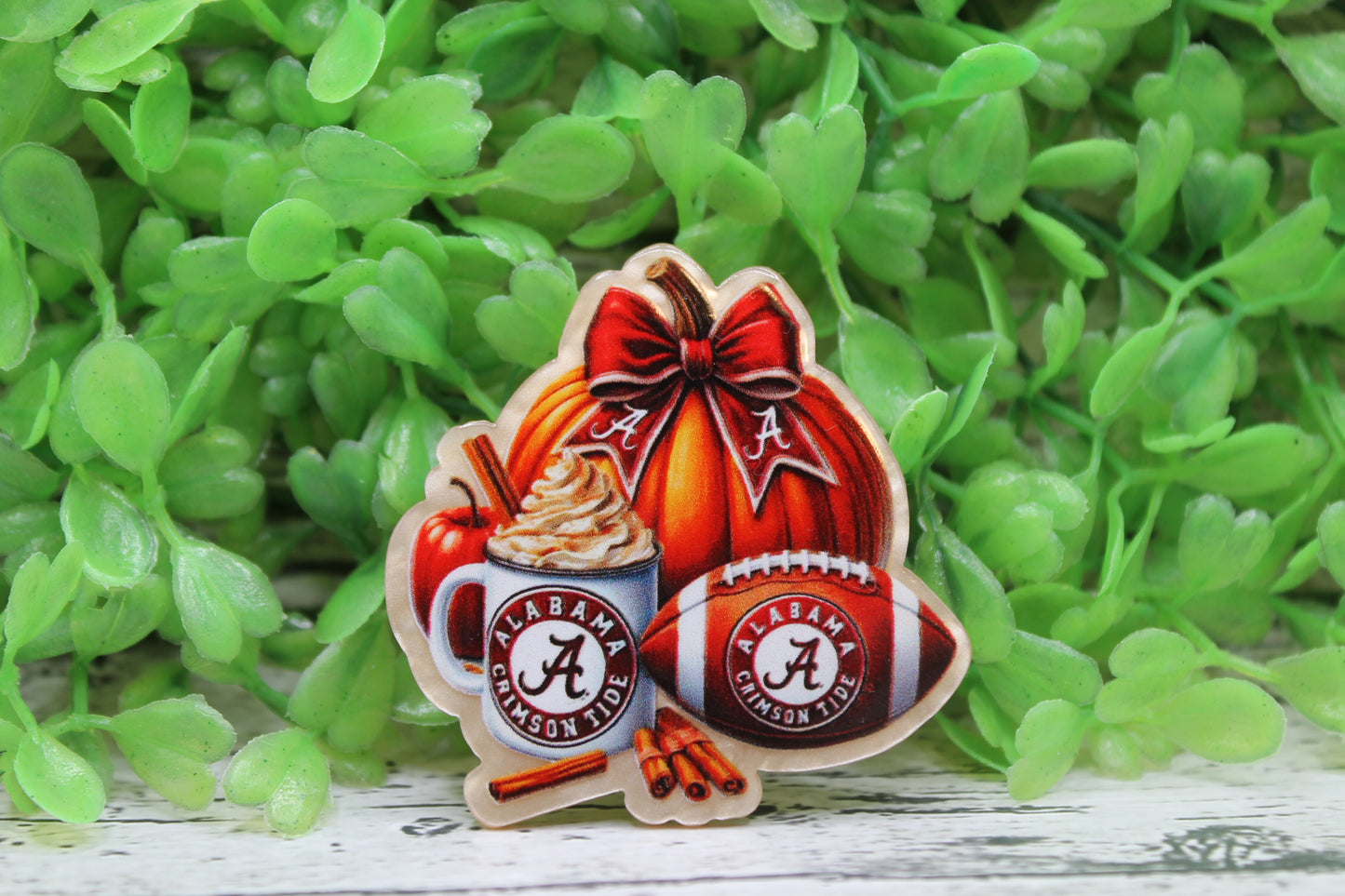 Alabama Pumpkin Spice Badge Reel