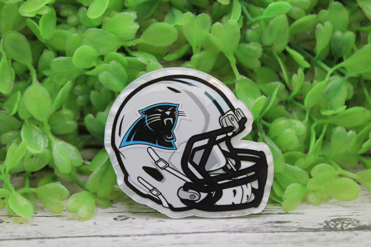 Panthers Football Helmet Badge Reel
