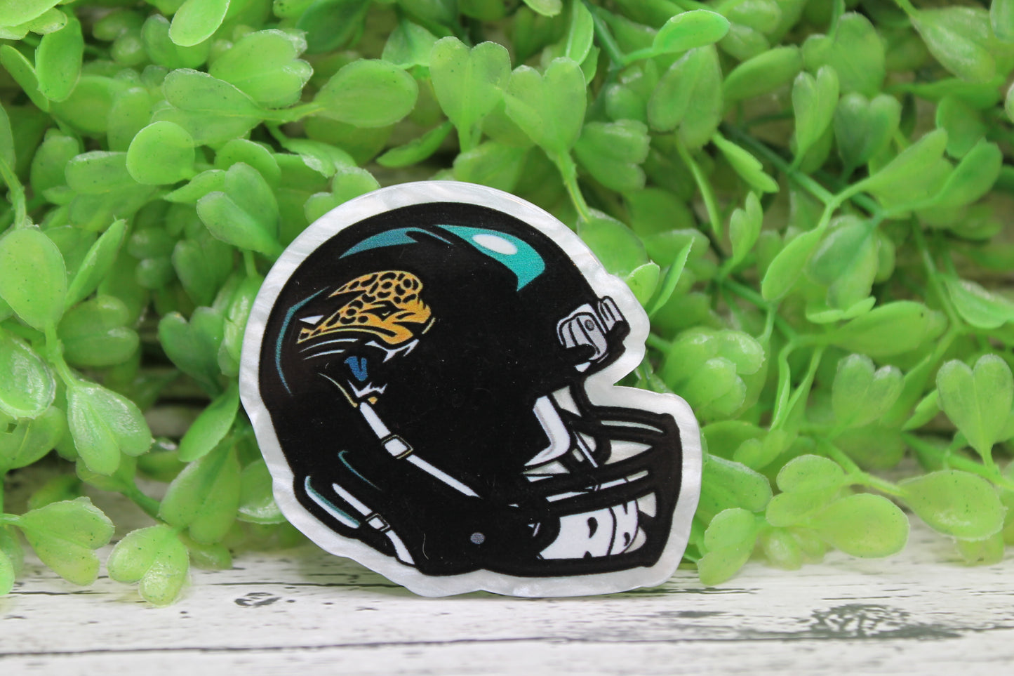 Jaguars Football Helmet Badge Reel