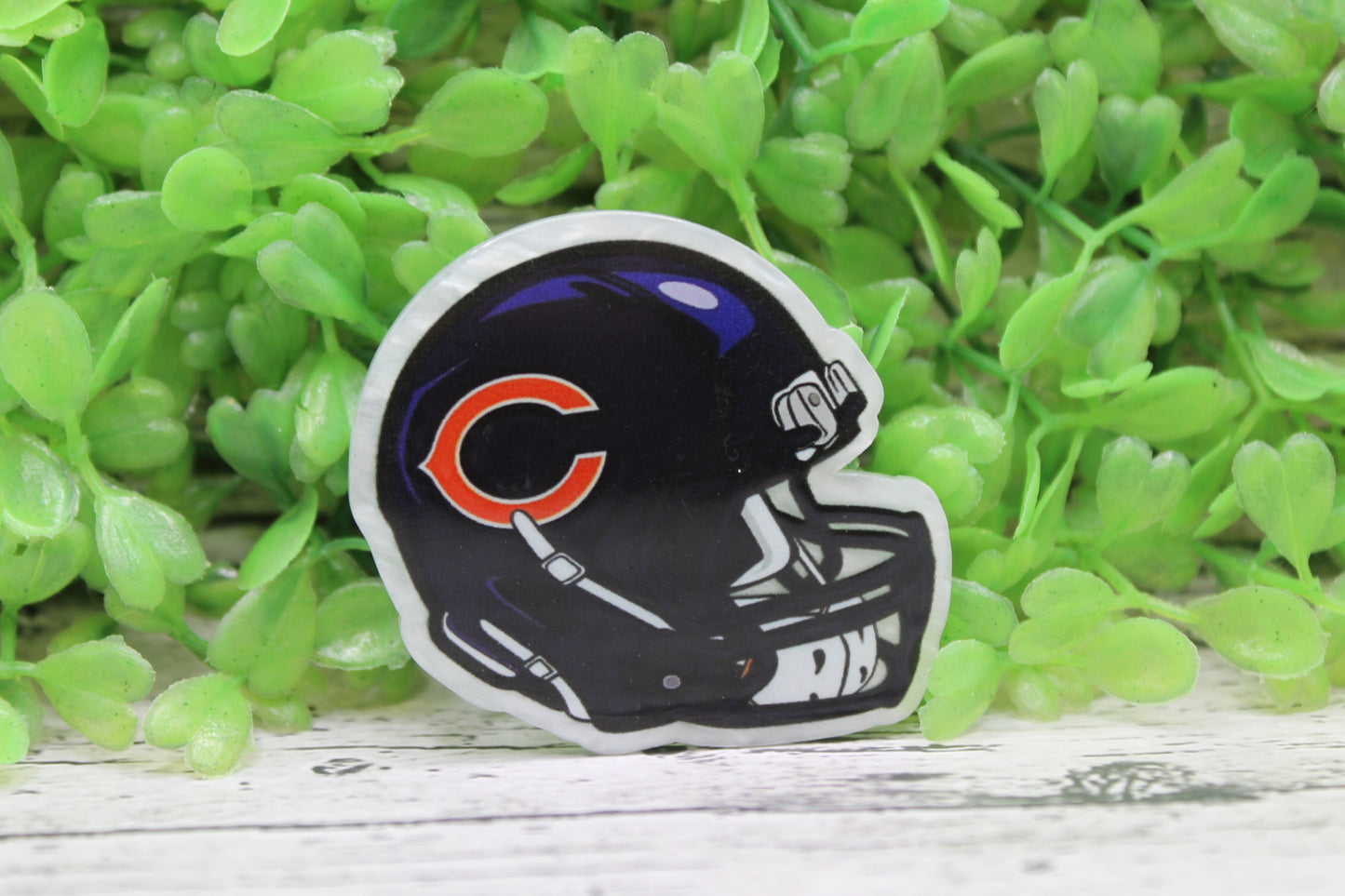 Chicago Bears Football Helmet Badge Reel